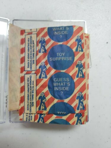 Cracker Jack Surpirse Toy Mini Card Lot Still In Wrapper
